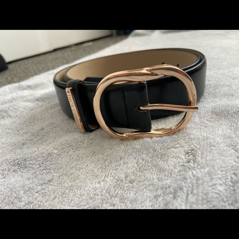 Gold and black belt